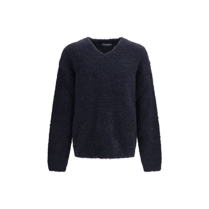 Blue Marabou Sweatshirt