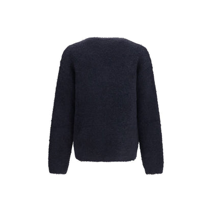Blue Marabou Sweatshirt