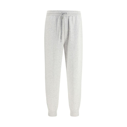 Gray Cashmere Casual Pants