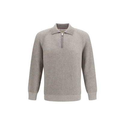 Gray Cashmere Sweatshirt