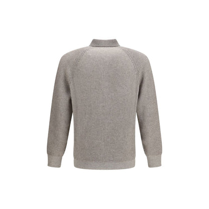 Gray Cashmere Sweatshirt