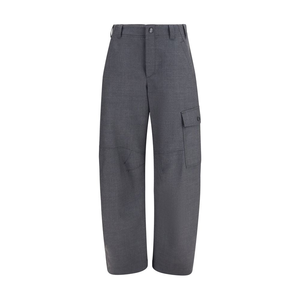 Gray Wool Oves Aries Cargo Pants