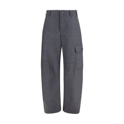 Gray Wool Oves Aries Cargo Pants