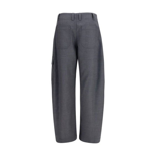 Gray Wool Oves Aries Cargo Pants