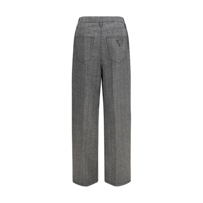 Gray Wool Oves Aries Casual Pants