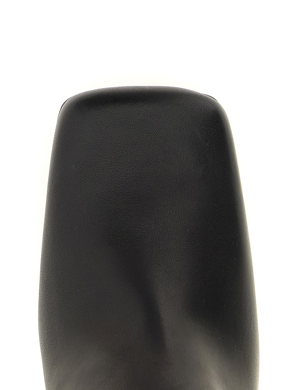 Black Calfskin Over The Knee