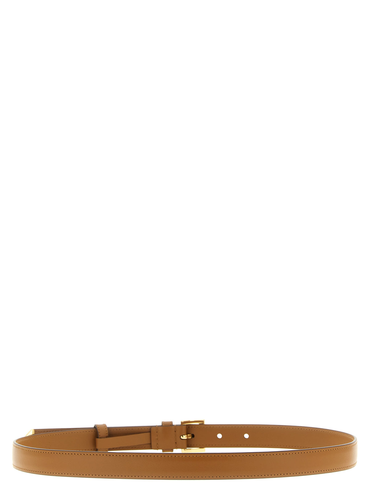 Brown Calfskin Regular Belt
