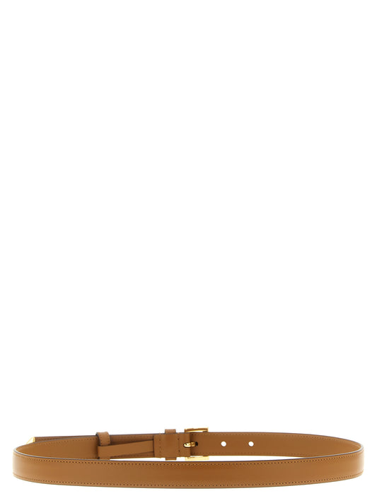 Brown Calfskin Regular Belt