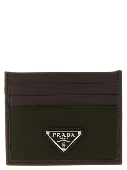 Bicolor Recycled Polyamide Cardholder