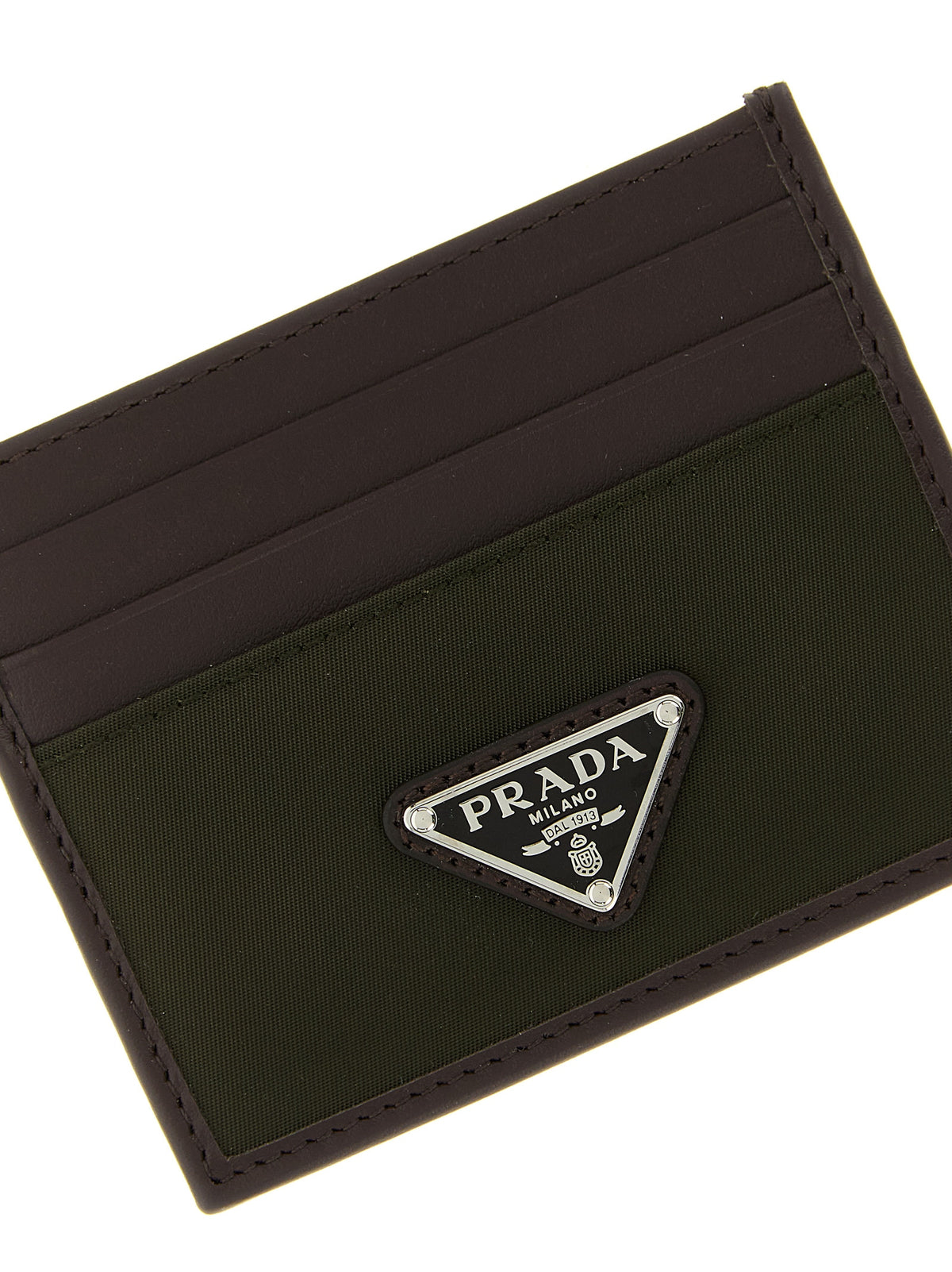 Bicolor Recycled Polyamide Cardholder