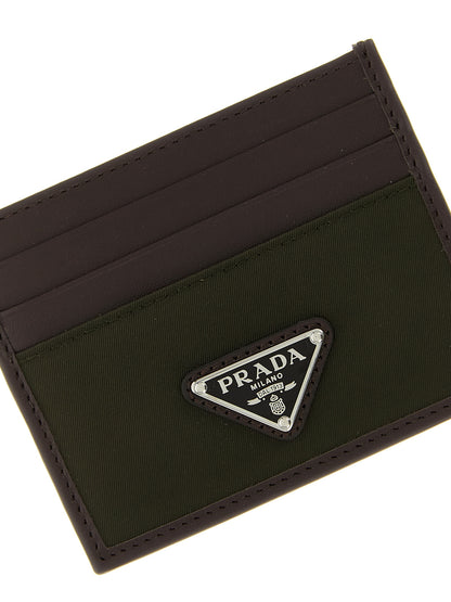 Bicolor Recycled Polyamide Cardholder