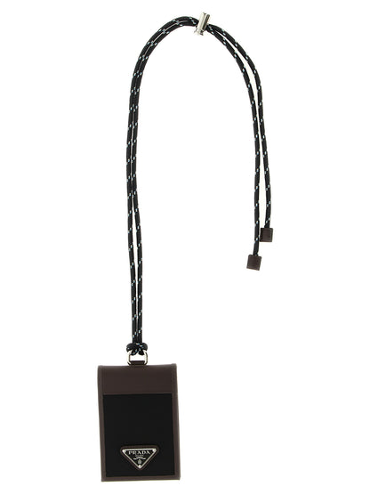 Black Recycled Polyamide Cardholder