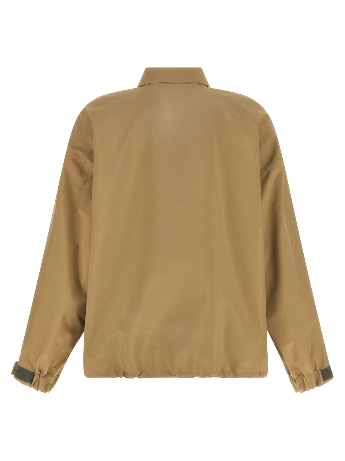 Beige Recycled Polyester Shell Jacket