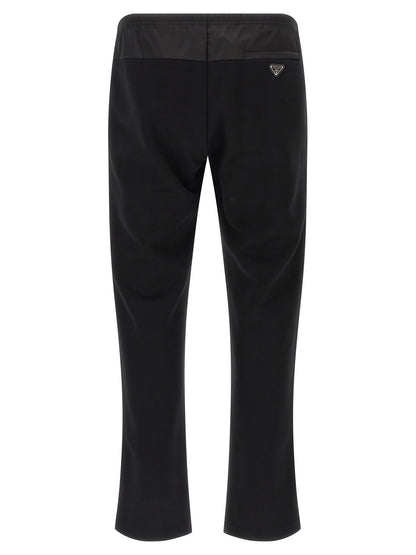 Black Cotton Joggers (Workout Pants)