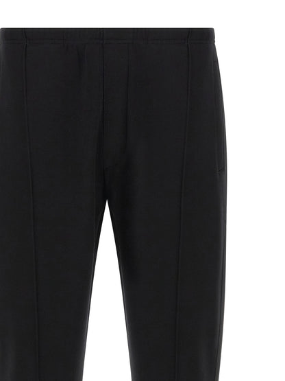 Black Cotton Joggers (Workout Pants)