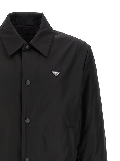 Black Polyamide Shell Jacket