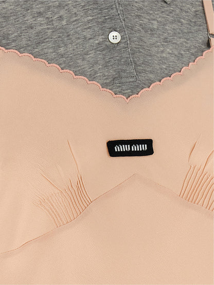 Multicolor Silk Shortsleeve Shirt