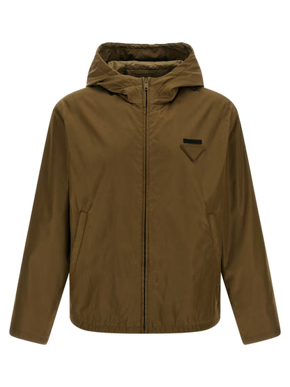 Bicolor Polyamide Shell Jacket
