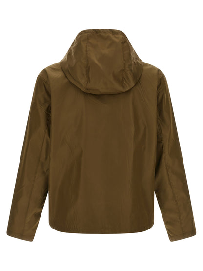 Bicolor Polyamide Shell Jacket