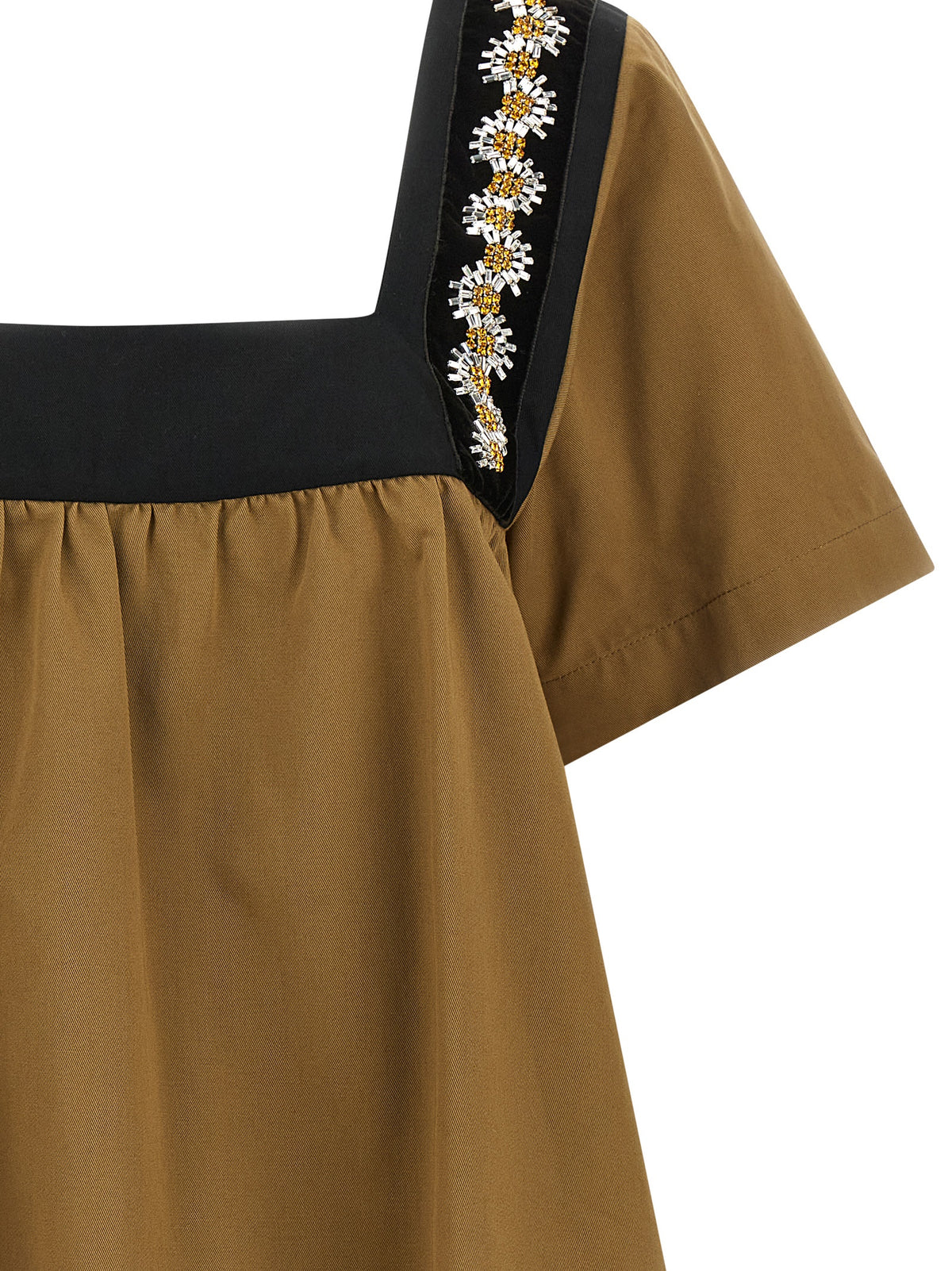 Beige Cotton Blouse