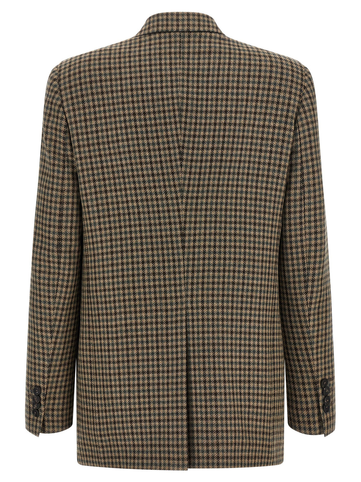 Brown Virgin Wool Blazer