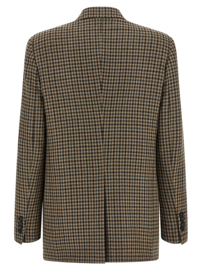 Brown Virgin Wool Blazer