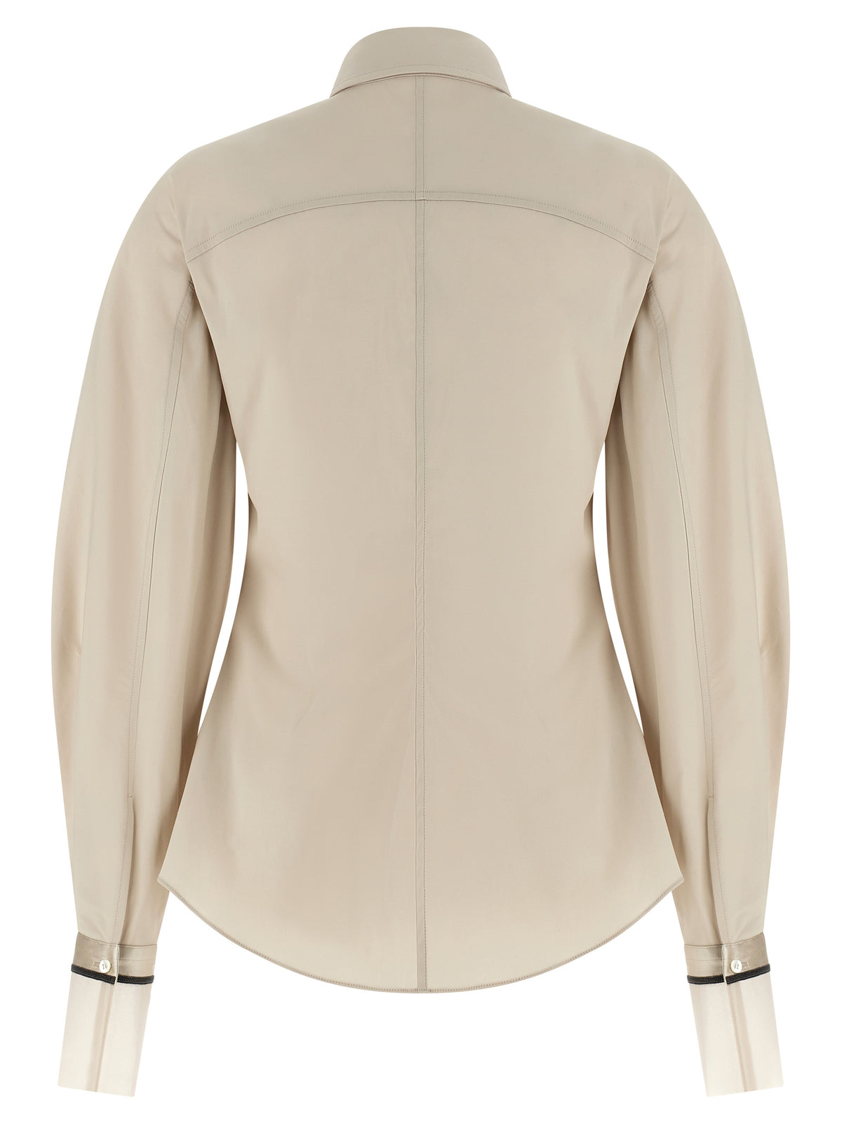 Beige Cotton Blouse