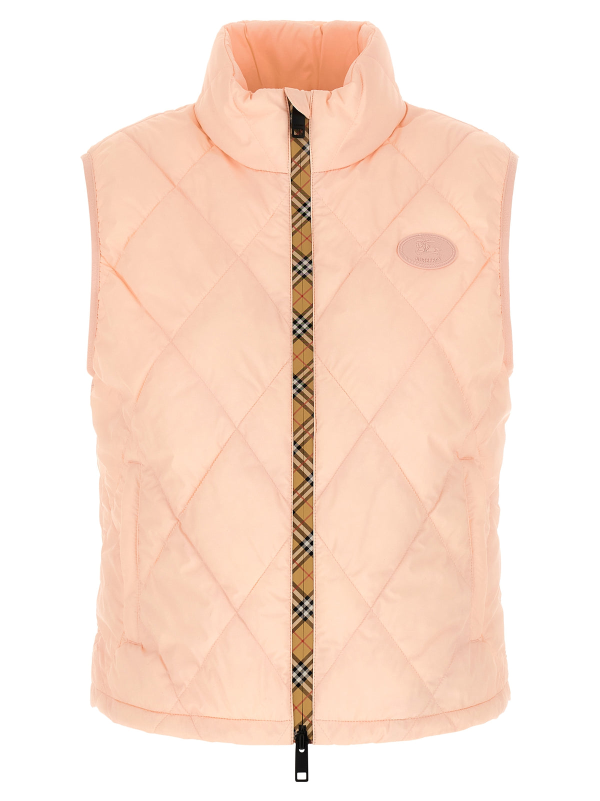Multicolor Polyamide Sleeveless Jacket
