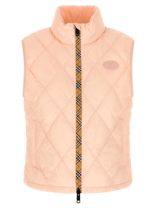 Multicolor Polyamide Sleeveless Jacket