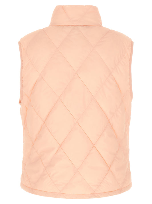 Multicolor Polyamide Sleeveless Jacket