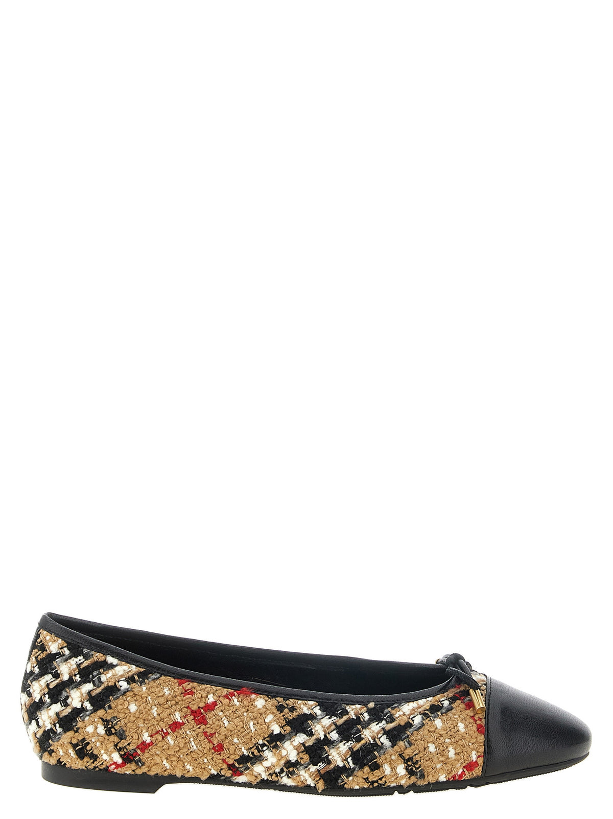 Multicolor Polyester Ballet Flats