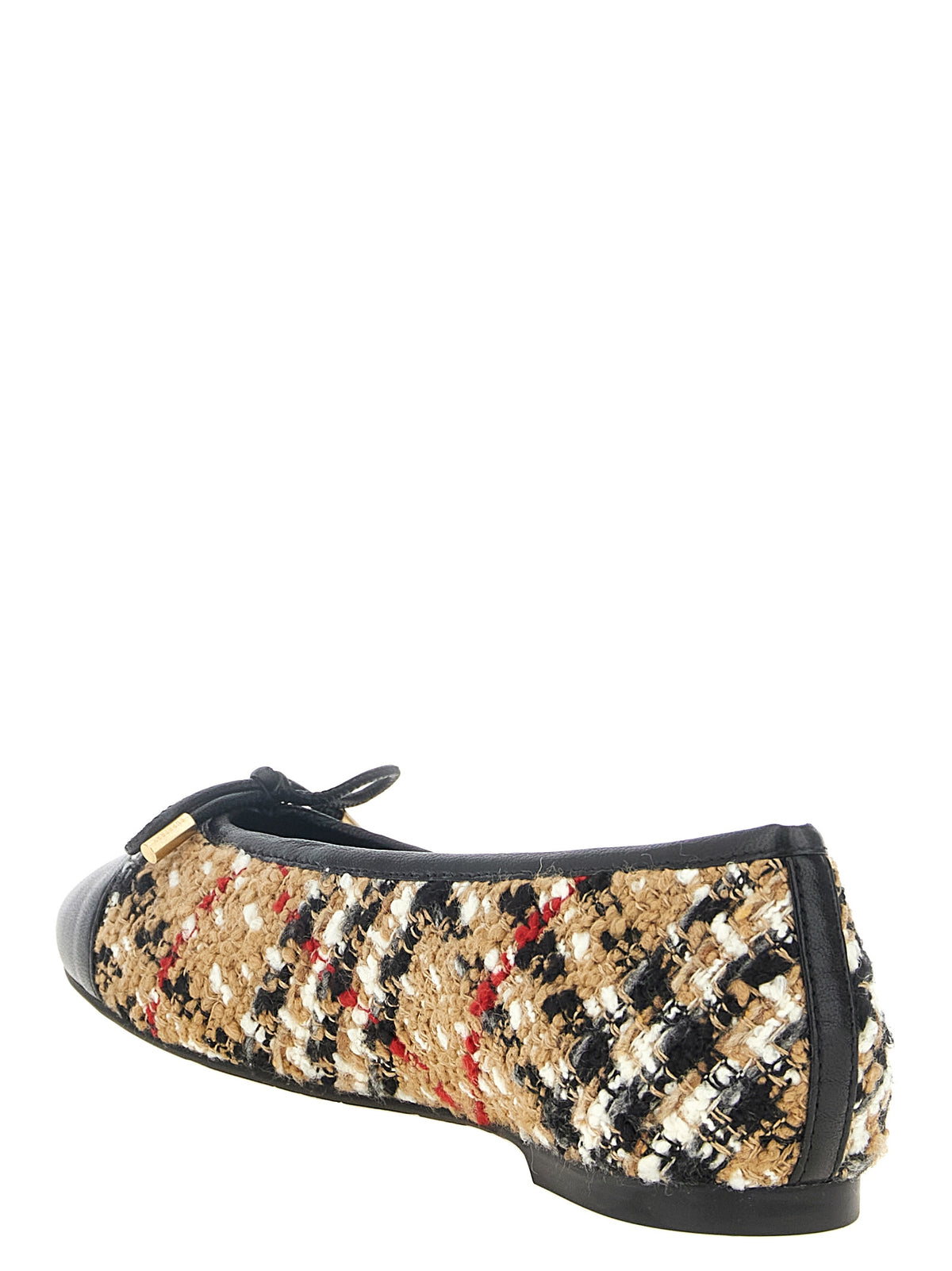 Multicolor Polyester Ballet Flats