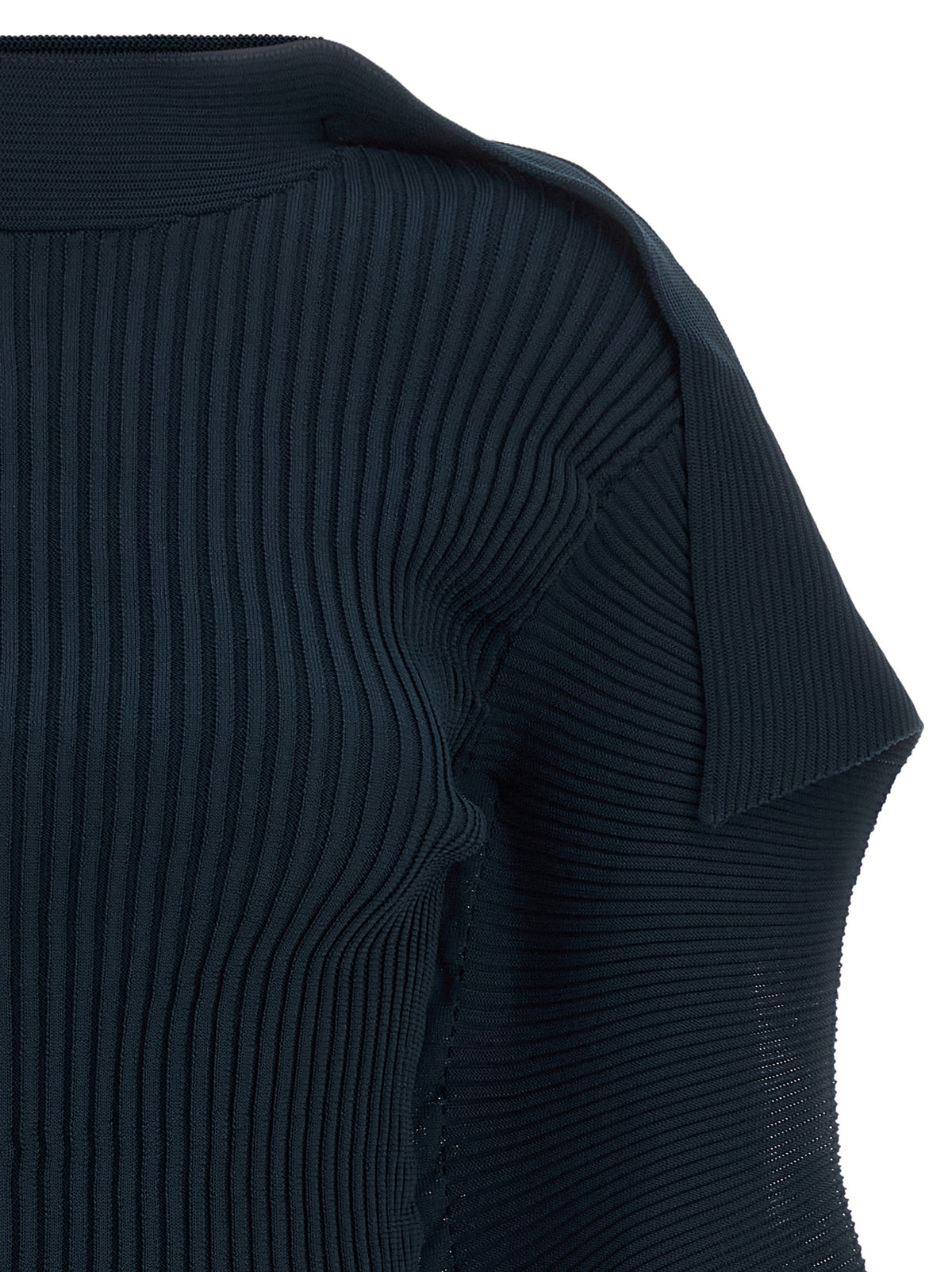 Blue Polyester Pattern Shirt