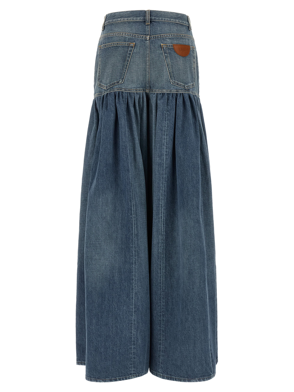 Blue Denim Skirt