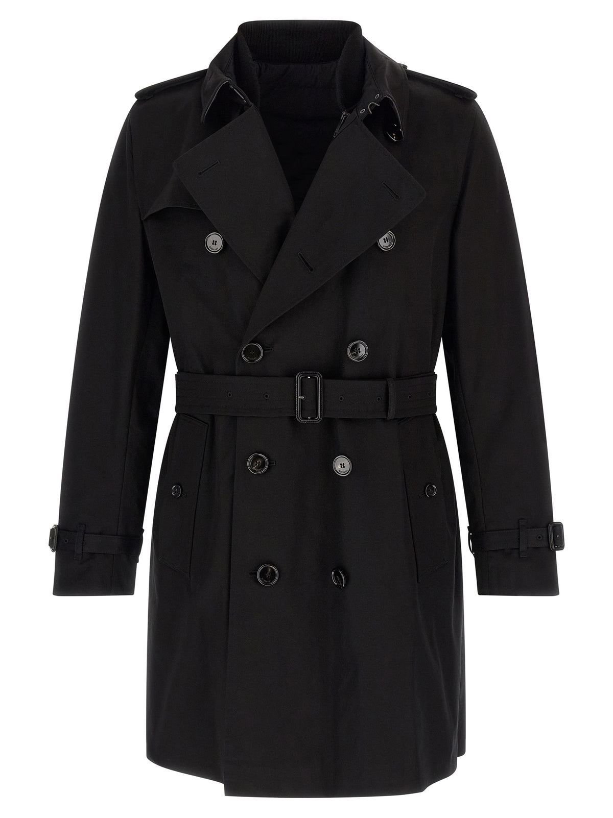 Black Cotton Coat