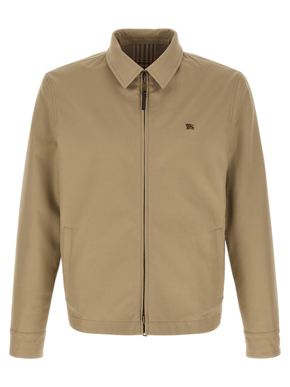 Beige Wool Shell Jacket