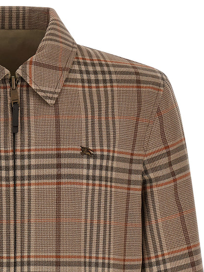 Beige Wool Shell Jacket