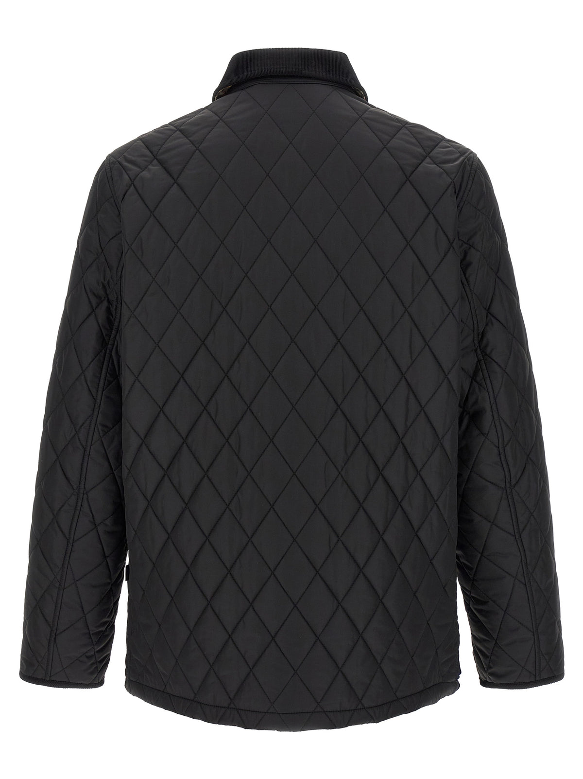 Black Polyamide Full-Length Jacket