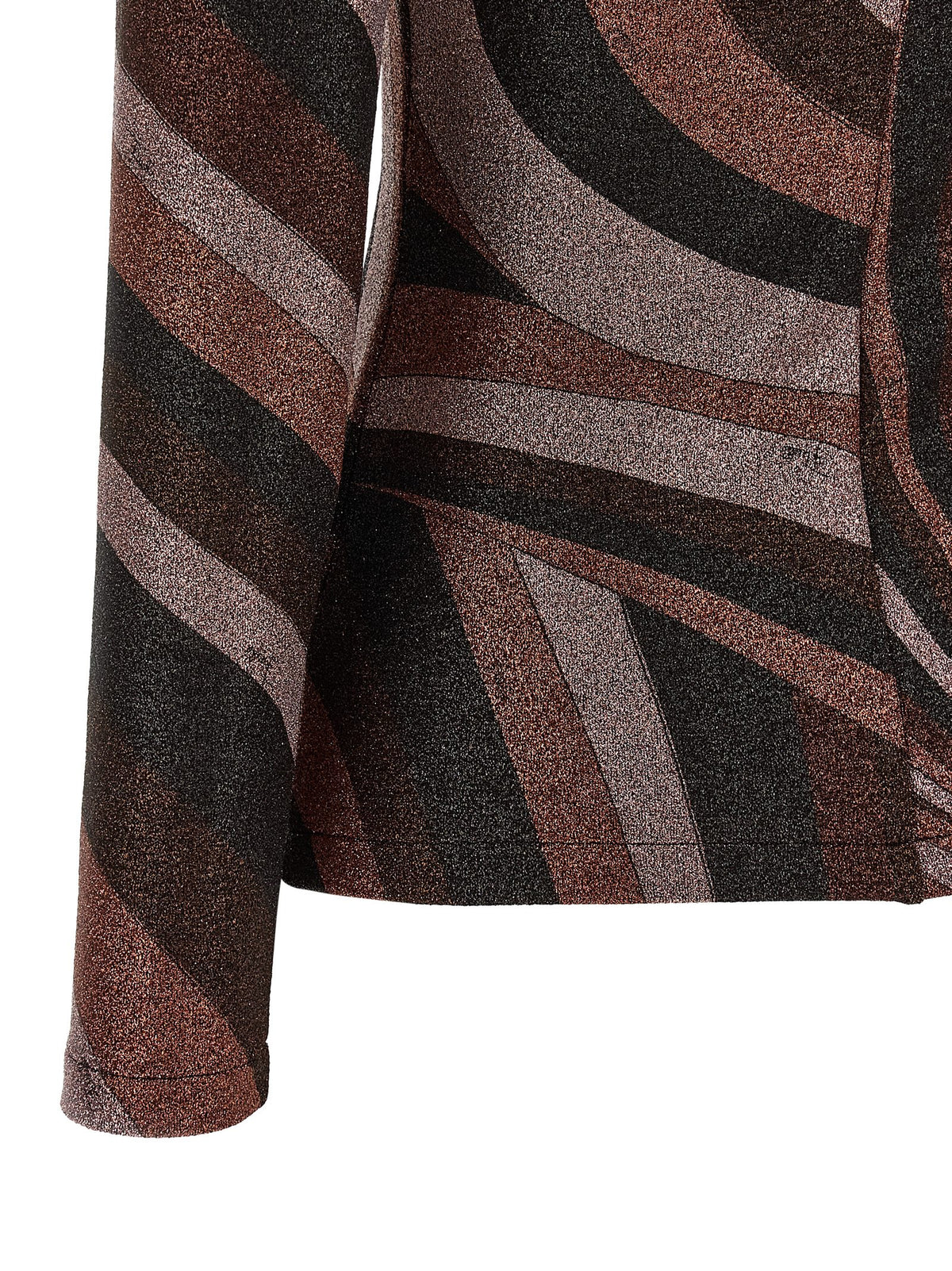 Bordeaux Polyamide Cardigan