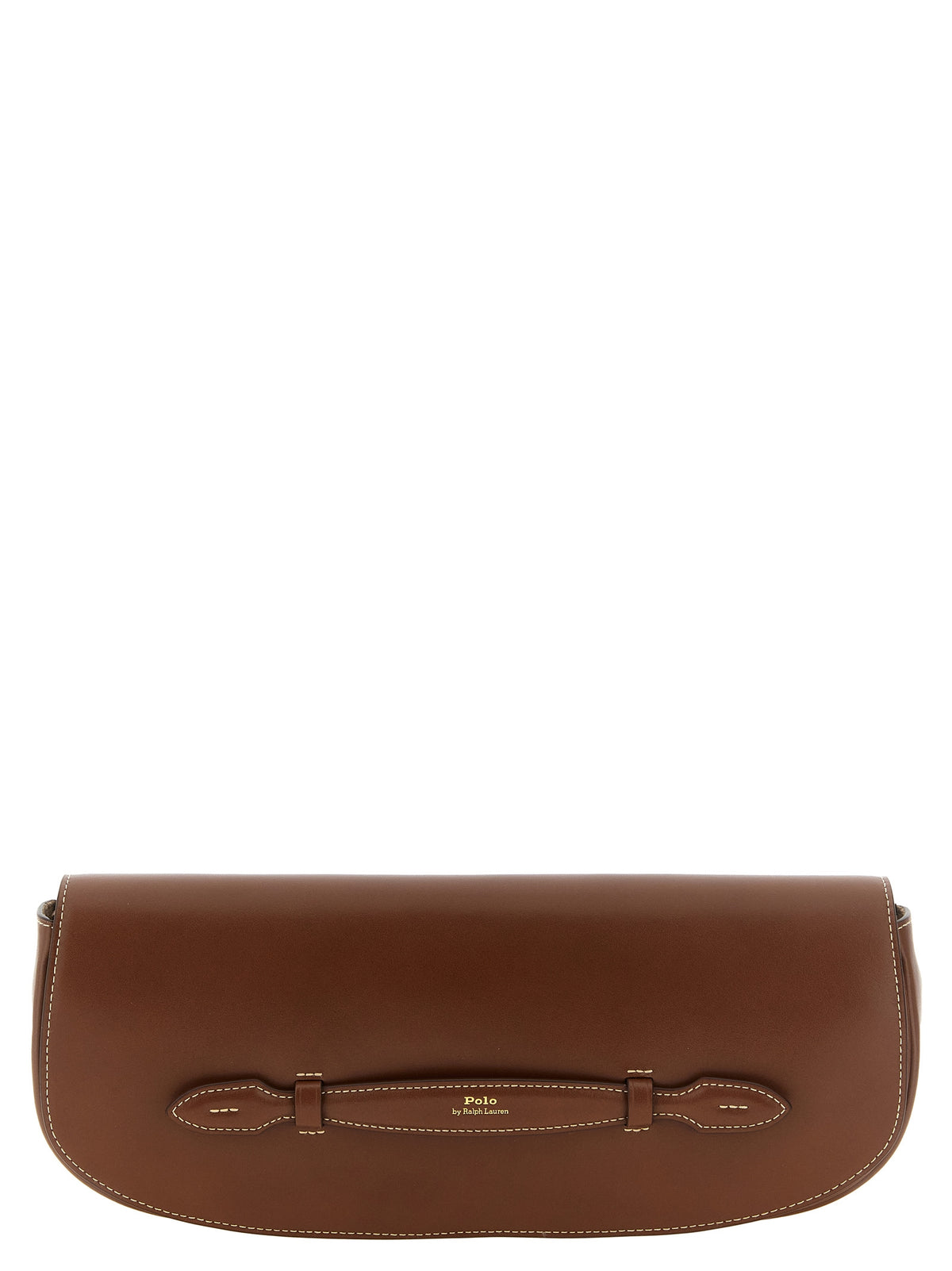 Brown Cowhide Clutch Bag