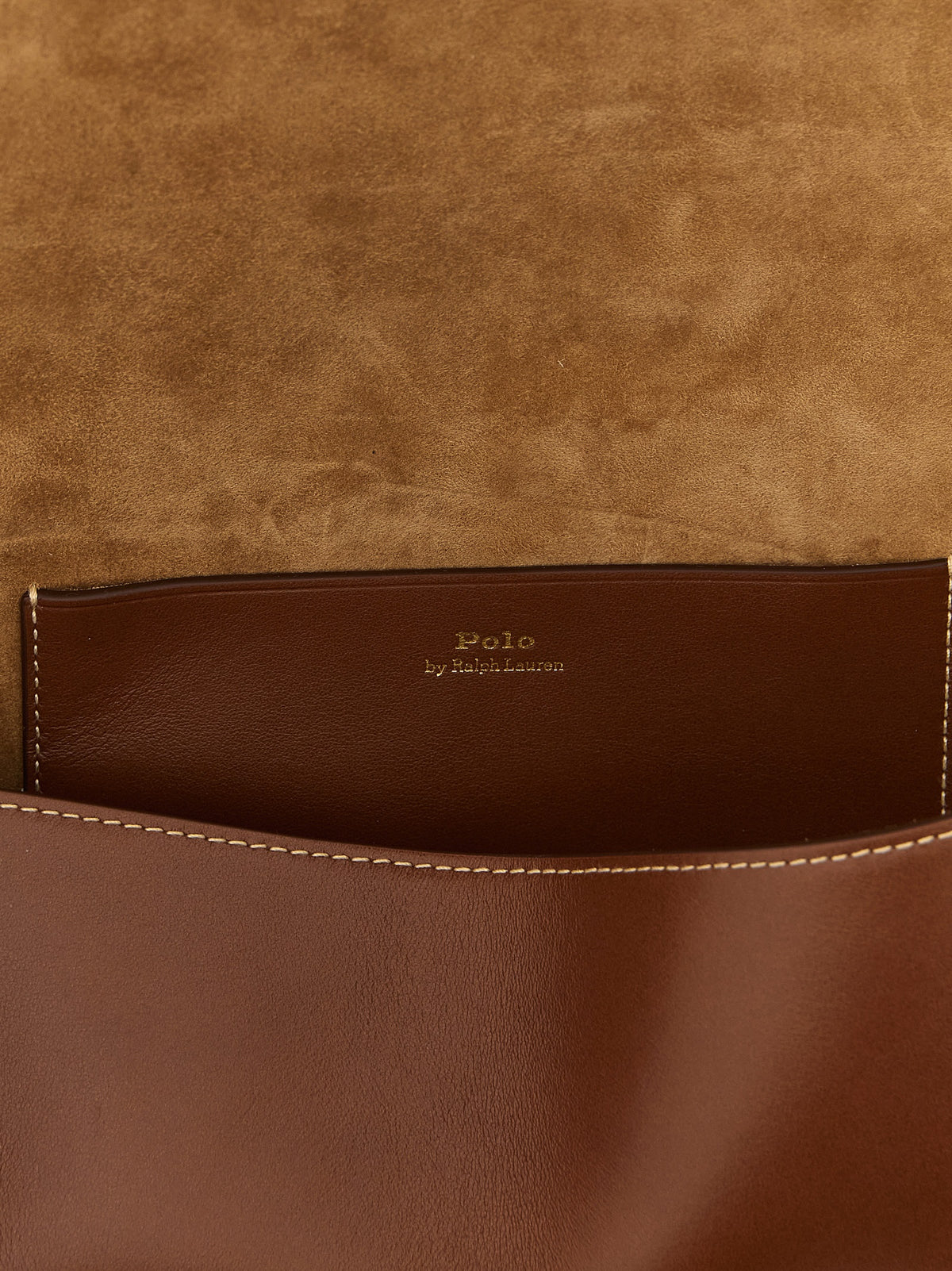 Brown Cowhide Clutch Bag