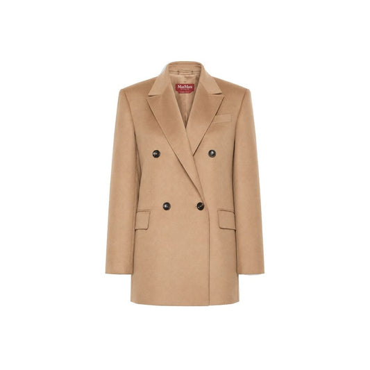 Brown Virgin Wool Coat