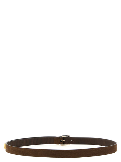 Brown Bull Skin Belt