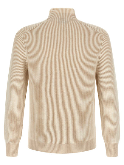 Beige Cashmere Cardigan