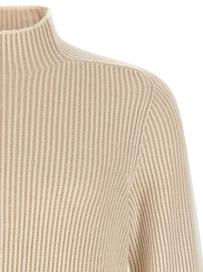 Beige Cashmere Cardigan