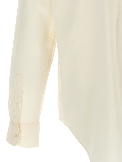 Beige Cotton Blouse