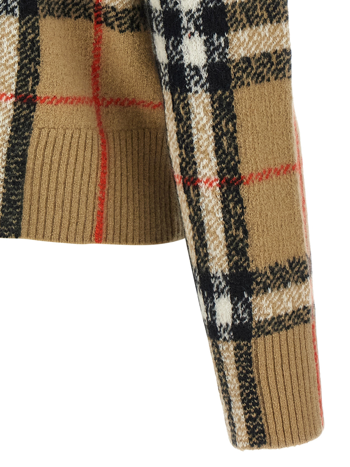 Beige Cashmere Cardigan
