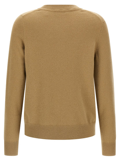 Beige Cashmere Cardigan