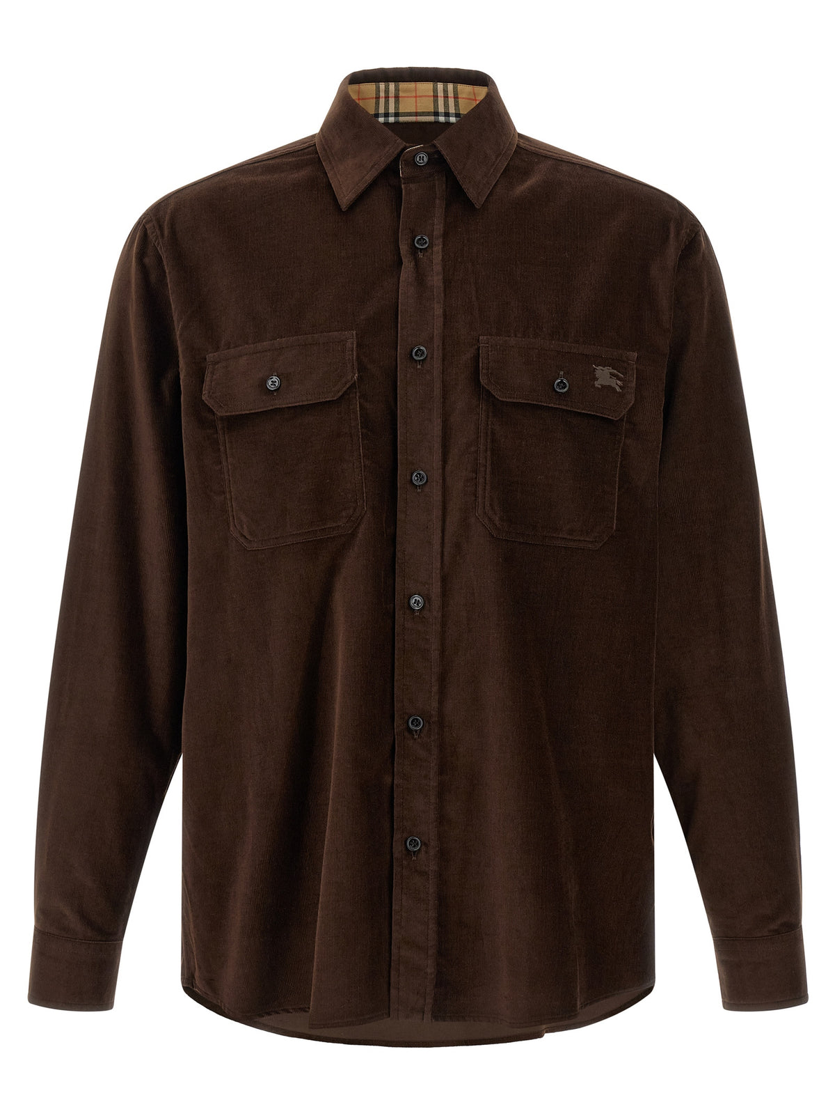 Brown Cotton Blouse