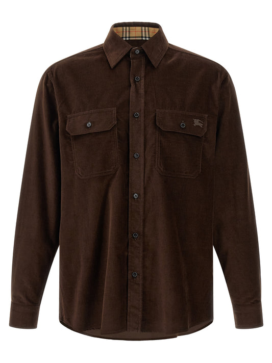 Brown Cotton Blouse
